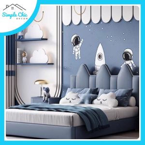 spcdecor hình đại diện giường cho bé trai 2